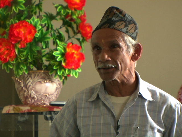 An older Bhutanese man