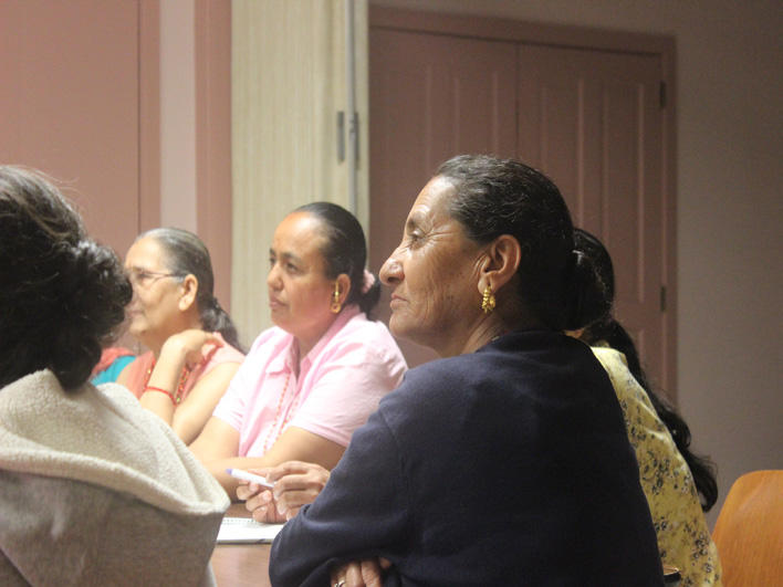 Attentive participants in orientation