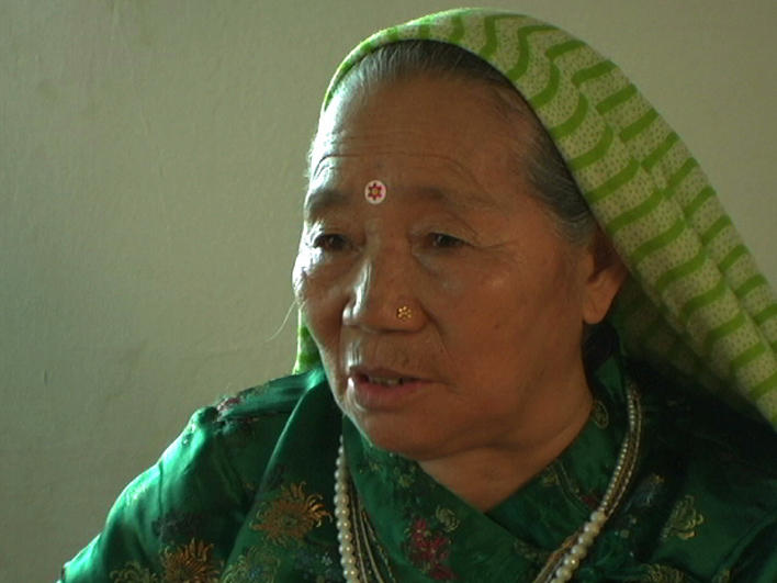 An older woman from Bhutan