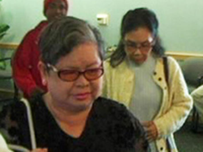 Waiting to meet with community-based organization staff