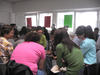 Group activity in cultural orientation class