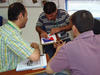Refugees in CO class activity on thinking outside the box